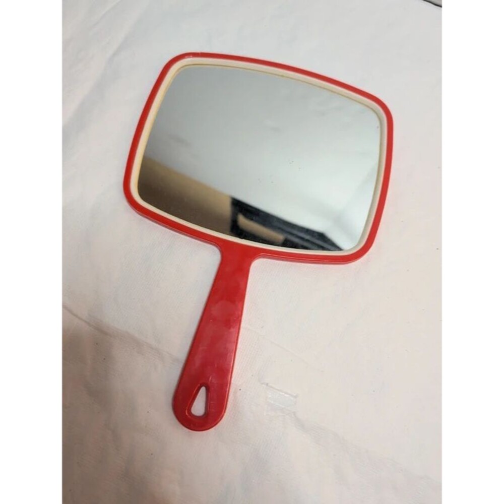 Vintage hand mirror
